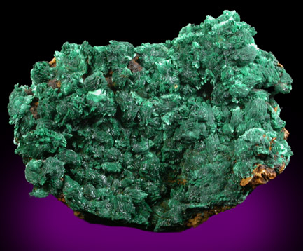 Malachite from Czar Shaft, Bisbee, Warren District, Cochise County, Arizona