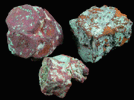 Copper pseudomorphs after Aragonite from Corocoro, La Paz Department, Bolivia