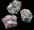 Copper pseudomorphs after Aragonite from Corocoro, La Paz Department, Bolivia
