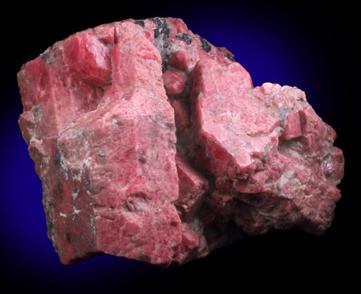 Rhodonite with Franklinite from Franklin Mining District, Sussex County, New Jersey (Type Locality for Franklinite)