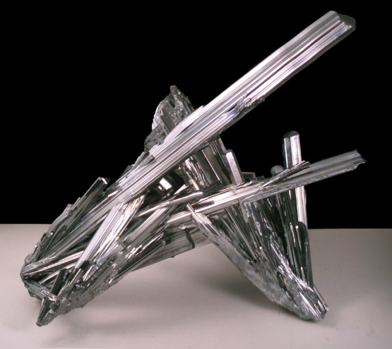 Stibnite from Wuling antimony mine, Qingjiang, Jiangxi, China