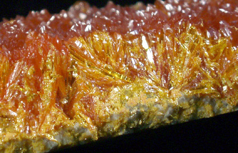 Orpiment from El'brusskiy Mine, 35 km NE of Mount Elbrus, Kabardino-Balkarian Republic, Russia