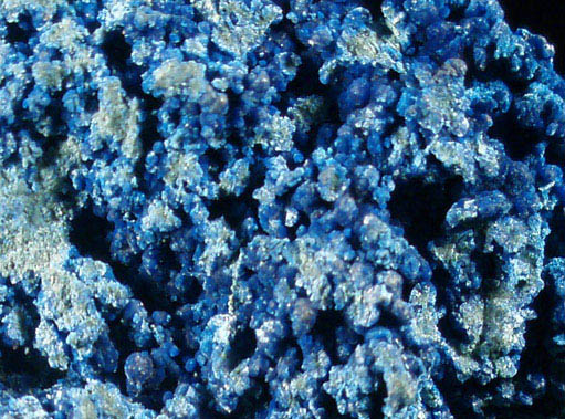 Shattuckite from Shattuck Mine, Bisbee, Warren District, Cochise County, Arizona (Type Locality for Shattuckite)