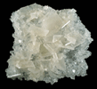 Barite on Apophyllite from Jalna, Maharashtra, India