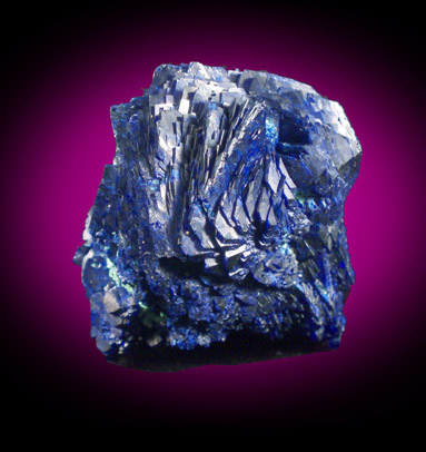 Azurite from Chengmenshan Mine, Jiujiang, Jinangxi, China