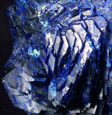 Azurite from Chengmenshan Mine, Jiujiang, Jinangxi, China