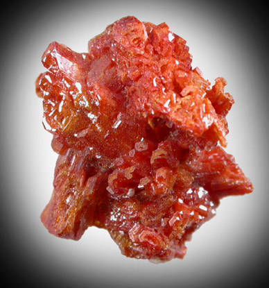 Vanadinite from Grey Horse Mine, Dripping Springs Mountains, Pinal County, Arizona