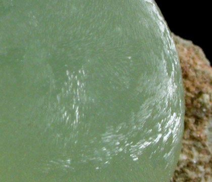 Prehnite from Prospect Park Quarry, Prospect Park, Passaic County, New Jersey