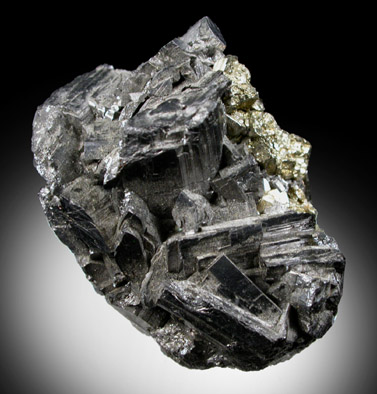 Enargite with Pyrite from Leonard Mine, Butte Mining District, Summit Valley, Silver Bow County, Montana