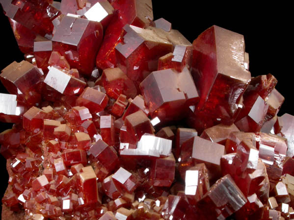 Vanadinite from Mibladen, Haute Moulouya Basin, Zeida-Aouli-Mibladen belt, Midelt Province, Morocco