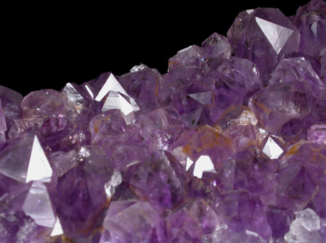 Quartz var. Amethyst from Catalan Agate-Amethyst District, Souther Paran Basalt Basin, Artigas, Uruguay