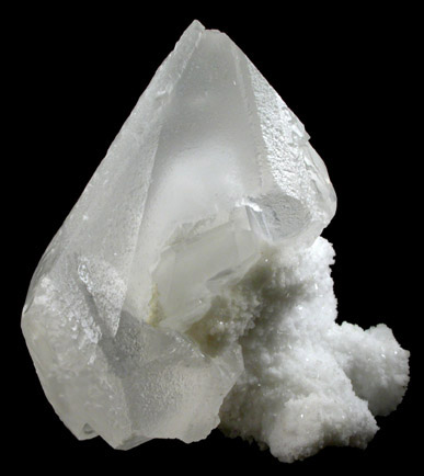 Calcite (twinned crystals on Quartz) from Nashik District, Maharashtra, India