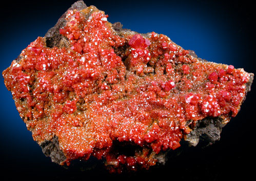 Vanadinite from North Geronimo Mine, La Paz County, Arizona