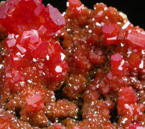 Vanadinite from North Geronimo Mine, La Paz County, Arizona