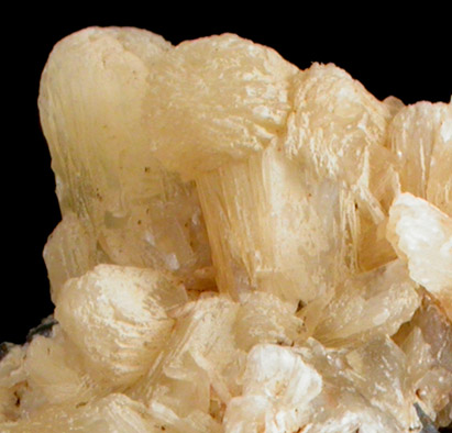 Andradite-Grossular Garnet with Stilbite from Trantimou, Kayes Region, Mali