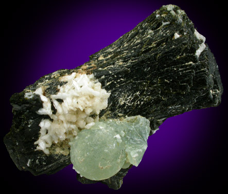 Epidote with Prehnite from near Diakon, Kayes Region, Mali