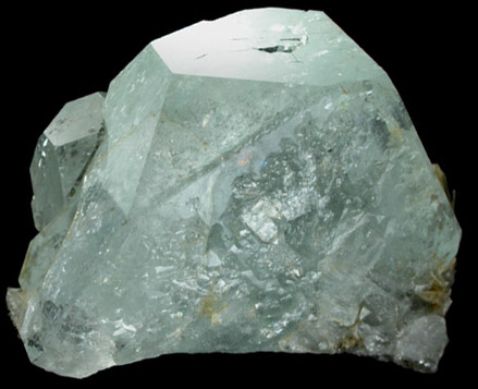 Beryl var. Aquamarine with Muscovite from Xuebaoding Mountain near Pingwu, Sichuan Province, China