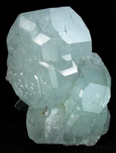 Beryl var. Aquamarine with Muscovite from Xuebaoding Mountain near Pingwu, Sichuan Province, China