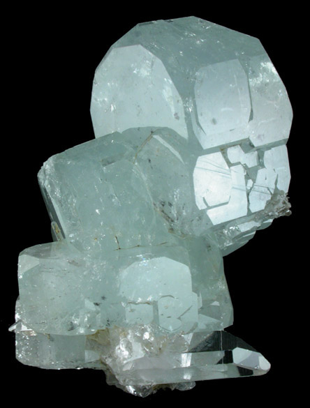 Beryl var. Aquamarine with Muscovite from Xuebaoding Mountain near Pingwu, Sichuan Province, China