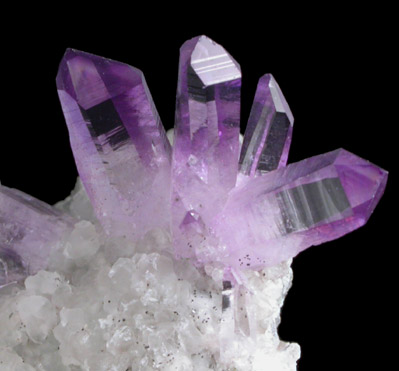 Quartz var. Amethyst from Piedra Parada, near Las Vigas, Tatatila, Veracruz, Mexico