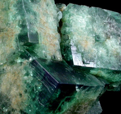 Fluorite from Eastgate Quarry, Weardale, County Durham, England