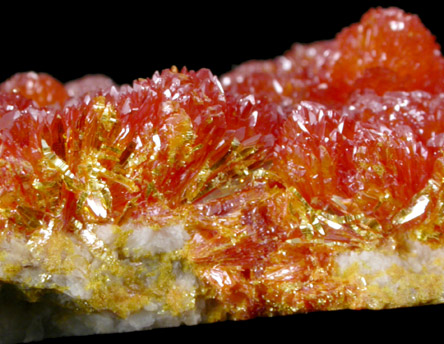 Orpiment from El'brusskiy Mine, 35 km NE of Mount Elbrus, Kabardino-Balkarian Republic, Russia