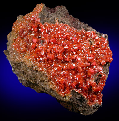 Vanadinite from North Geronimo Mine, La Paz County, Arizona