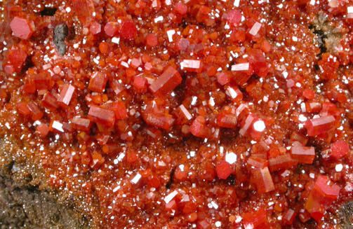 Vanadinite from North Geronimo Mine, La Paz County, Arizona