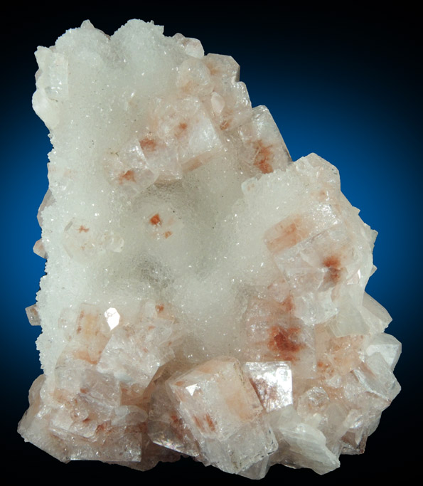 Fluorapophyllite-(K) and Stilbite on Quartz from Nashik District, Maharashtra, India