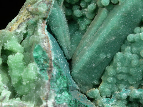 Smithsonite over Willemite pseudomorphs after Azurite from Tsumeb Mine, Otavi-Bergland District, Oshikoto, Namibia