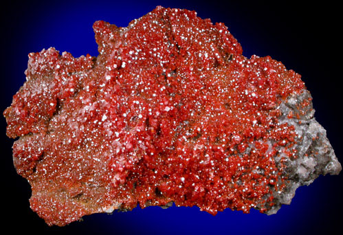 Vanadinite from North Geronimo Mine, La Paz County, Arizona