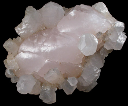 Calcite var. Manganocalcite from Second Sovietskiy Mine, Dalnegorsk, Primorskiy Kray, Russia