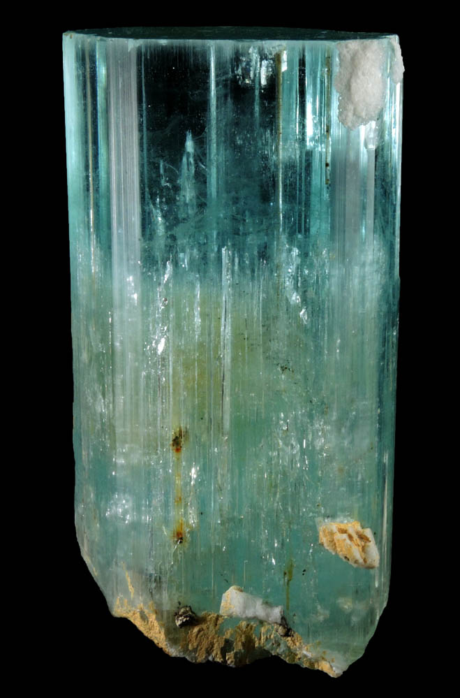 Beryl var. Aquamarine from Shigar Valley, Skardu District, Gilgit-Baltistan, Pakistan