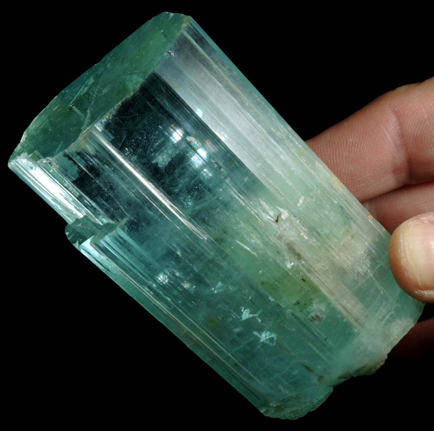 Beryl var. Aquamarine from Shigar Valley, Skardu District, Gilgit-Baltistan, Pakistan