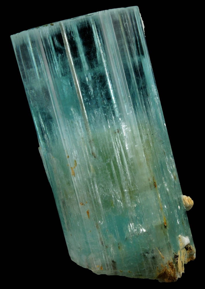 Beryl var. Aquamarine from Shigar Valley, Skardu District, Gilgit-Baltistan, Pakistan