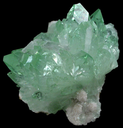 Apophyllite with Stilbite from Pashan Hill Quarry, Maharashtra, India