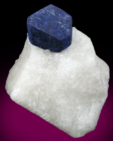 Lazurite var. Lapis Lazuli from Sar-e-Sang, Kokscha Valley, Badakshan, Afghanistan (Type Locality for Lazurite)