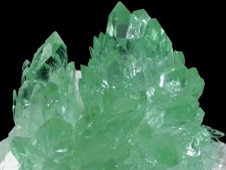 Apophyllite on Quartz from Pashan Hill Quarry, Maharashtra, India