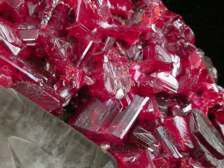 Realgar and Calcite from Shimen, Hunan, China