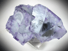 Fluorite with internal phantoms from Yaogangxian Mine, Nanling Mountains, Hunan Province, China