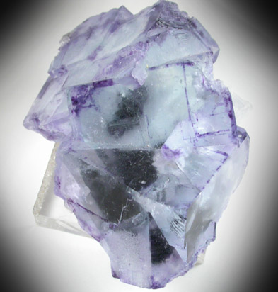 Fluorite with internal phantoms from Yaogangxian Mine, Nanling Mountains, Hunan Province, China