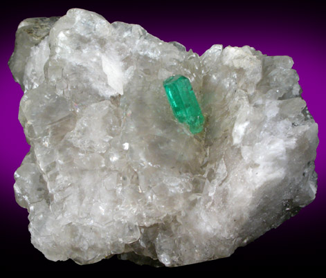 Beryl var. Emerald from La Pita Mine, Vasquez-Yacopi District, Colombia