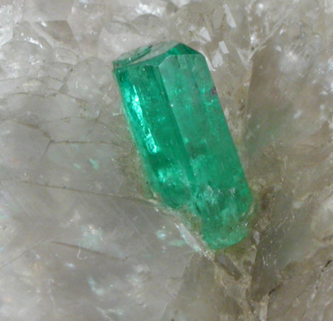 Beryl var. Emerald from La Pita Mine, Vasquez-Yacopi District, Colombia