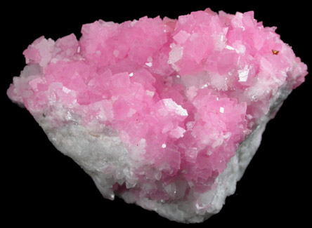 Rhodochrosite with Quartz from Sunnyside Mine, Eureka District, San Juan County, Colorado