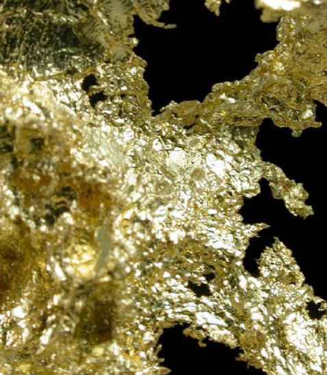 Gold from Mockingbird Mine, Mariposa County, California