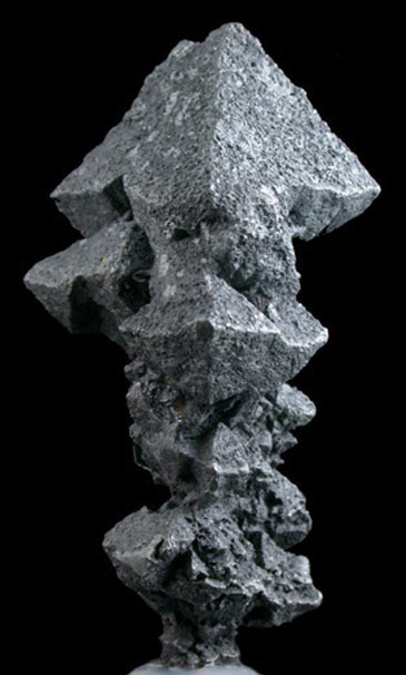 Acanthite from Mine d'Imider, 6.2 km ESE of Imiter, Tinghir Province, Drâa-Tafilalet, Morocco