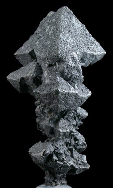 Acanthite from Mine d'Imider, 6.2 km ESE of Imiter, Tinghir Province, Dra-Tafilalet, Morocco