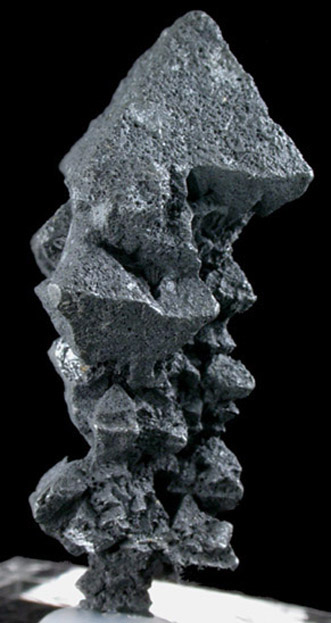 Acanthite from Mine d'Imider, 6.2 km ESE of Imiter, Tinghir Province, Dra-Tafilalet, Morocco