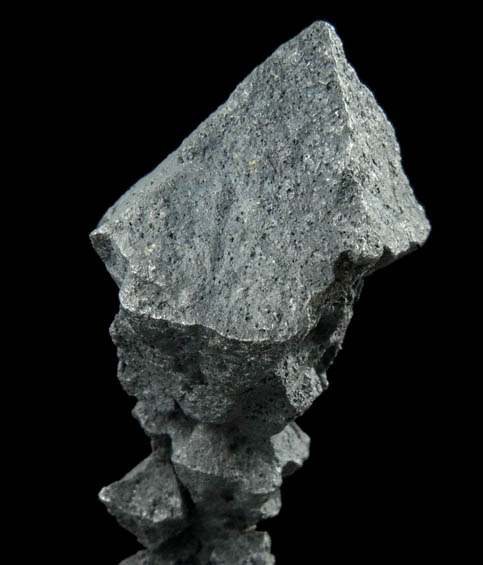 Acanthite from Mine d'Imider, 6.2 km ESE of Imiter, Tinghir Province, Dra-Tafilalet, Morocco