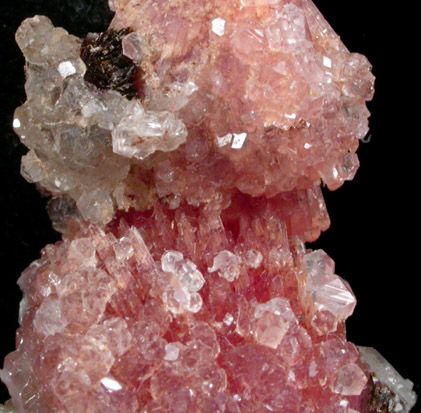 Hubeite, Inesite, Apophyllite, Quartz from Fengjiashan Mine, Daye District, Huangshi, Hubei Province, China (Type Locality for Hubeite)